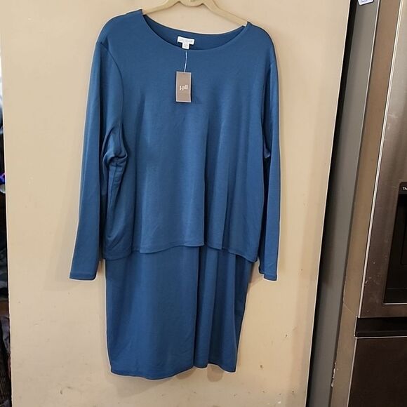 Beautiful J.JILL Purejill dress XLP NWT - Picture 1 of 9
